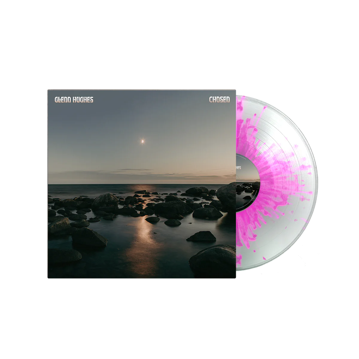 Glenn Hughes - Chosen - Crystal w/ Pink Splatter LP