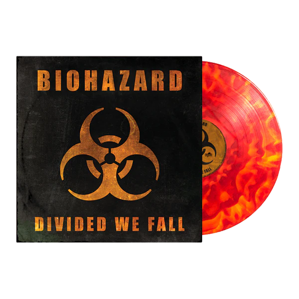 Biohazard - Divided We Fall - Fire Ghostly Vinyl