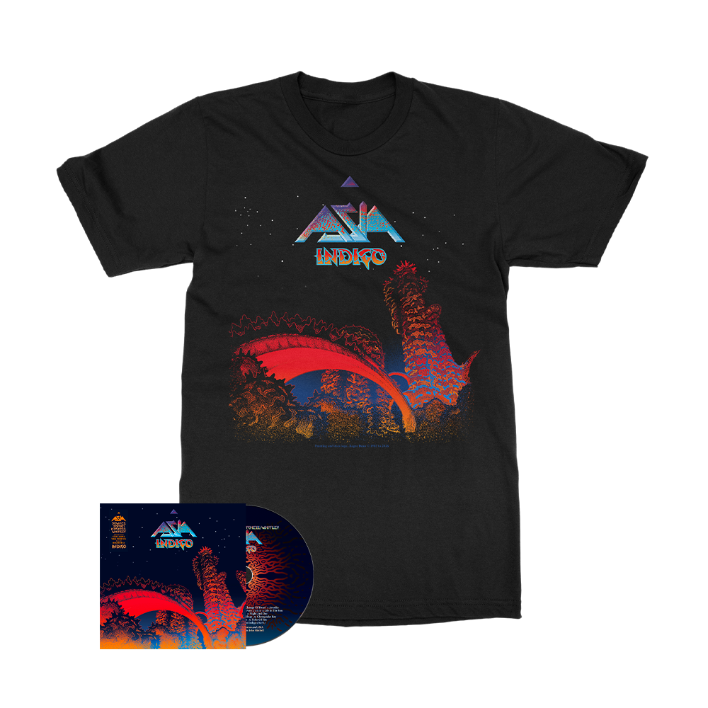 Asia - Indigo - CD Merch Bundle