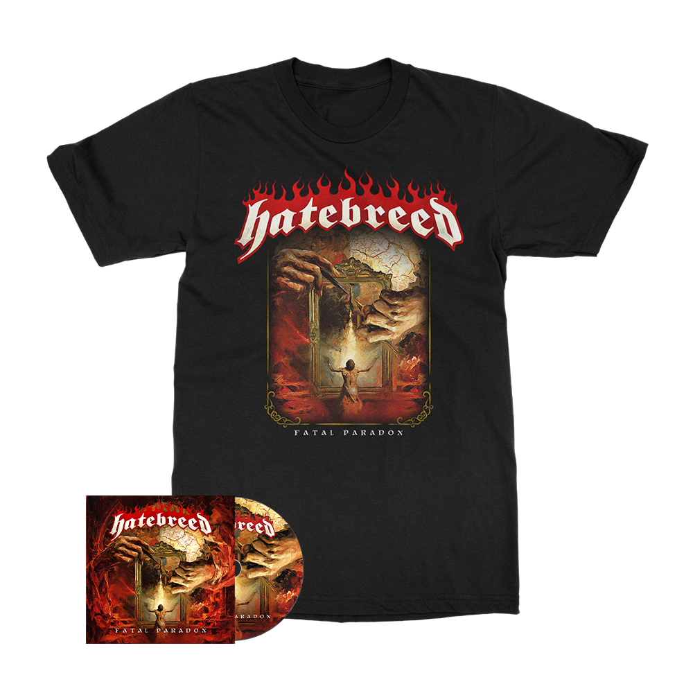 Hatebreed - Fatal Paradox - CD Merch Bundle
