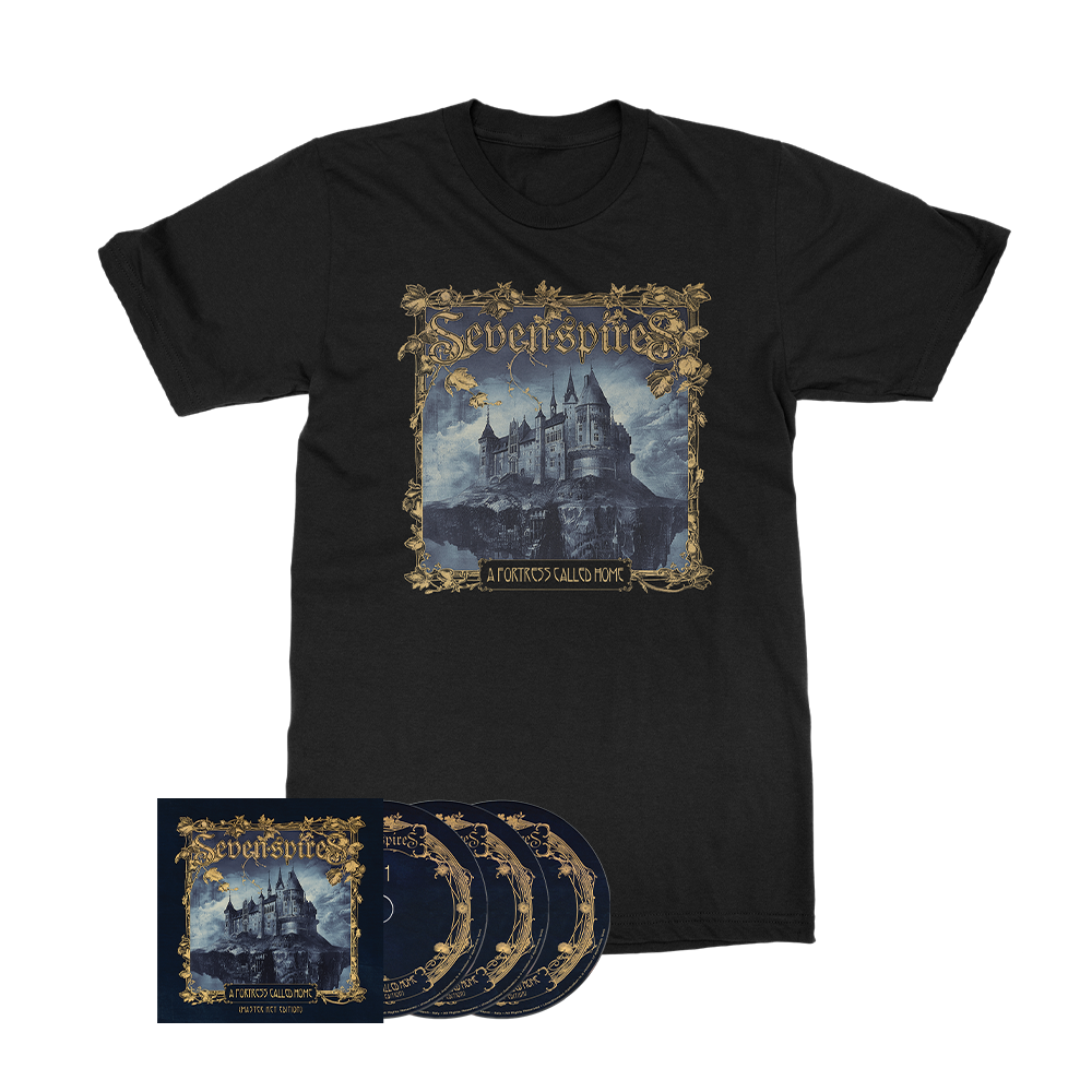 Seven Spires - A Fortress Called Home (Master Key Edition) - CD Merch Bundle