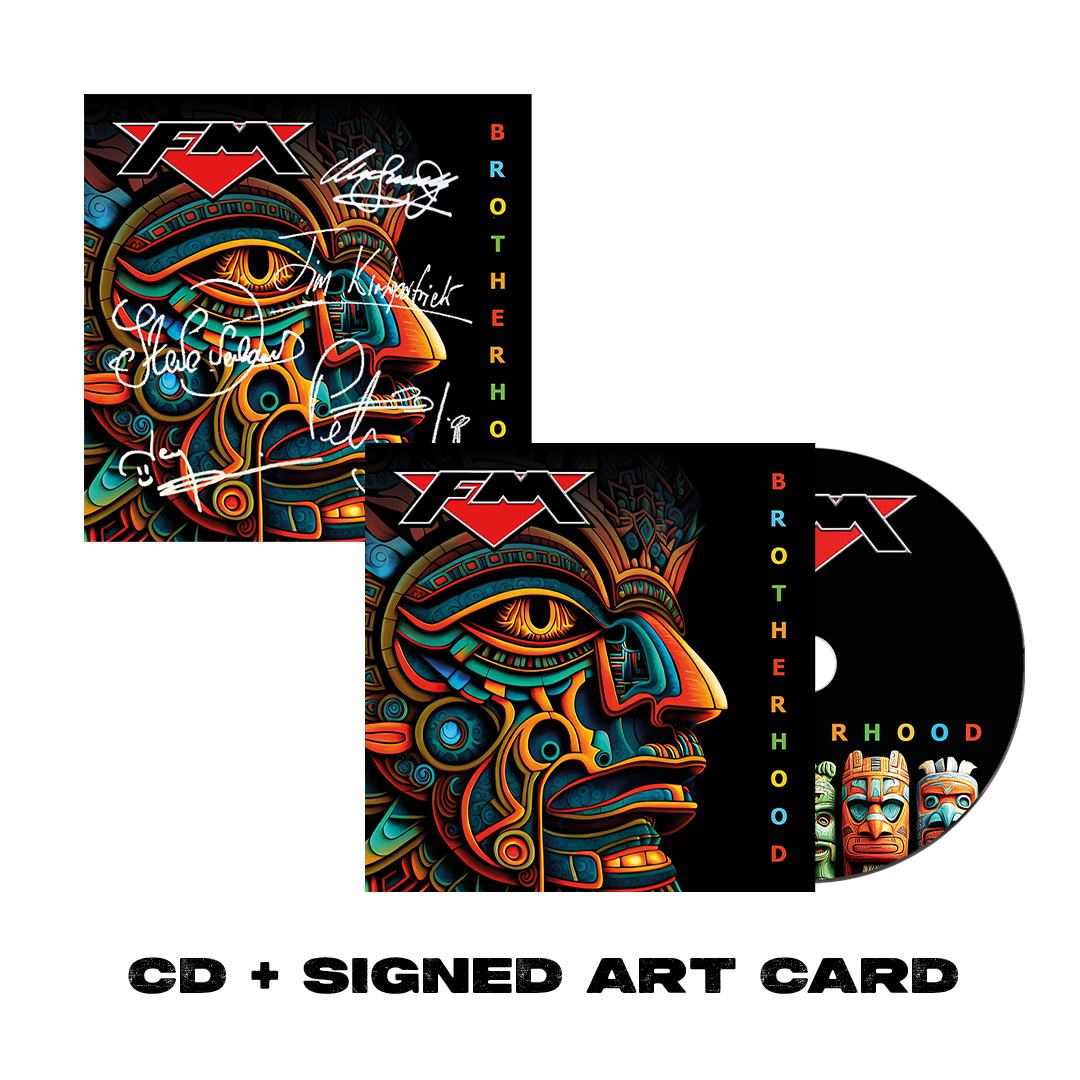 FM - Brotherhood - CD + Signed Art Card Bundle