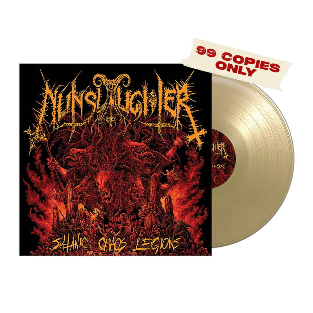 Nunslaughter - Satanic Chaos Legions - Gold LP