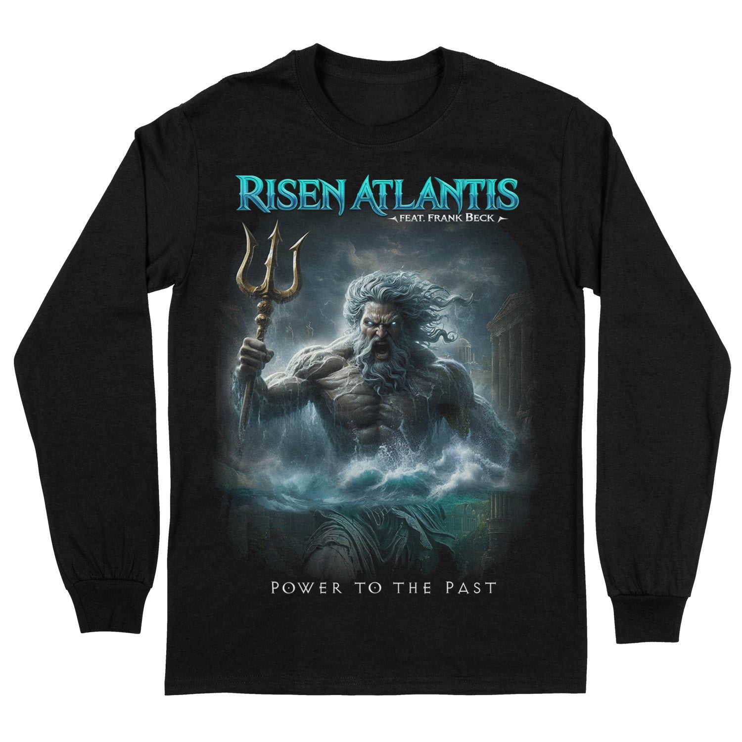 Risen Atlantis ft Frank Beck - Power To The Past - Longsleeve