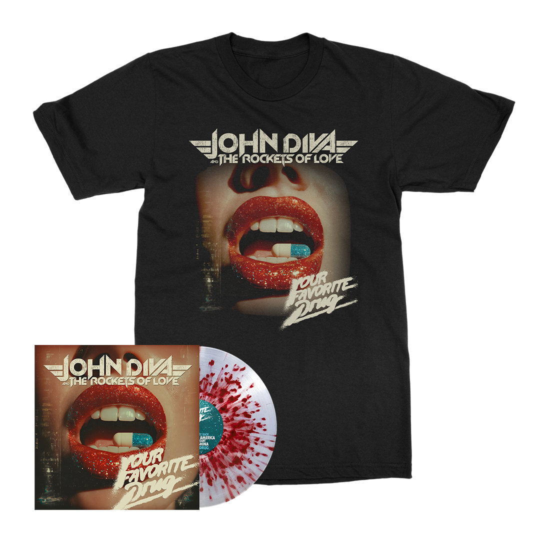 John Diva & The Rockets of Love - Vinyl Merch Bundle