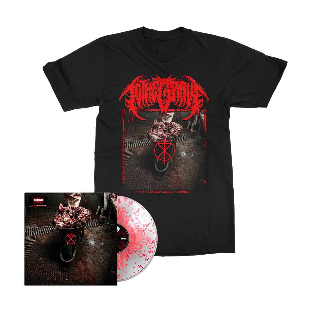 To The Grave - Liberation Front - Vinyl Merch Bundle