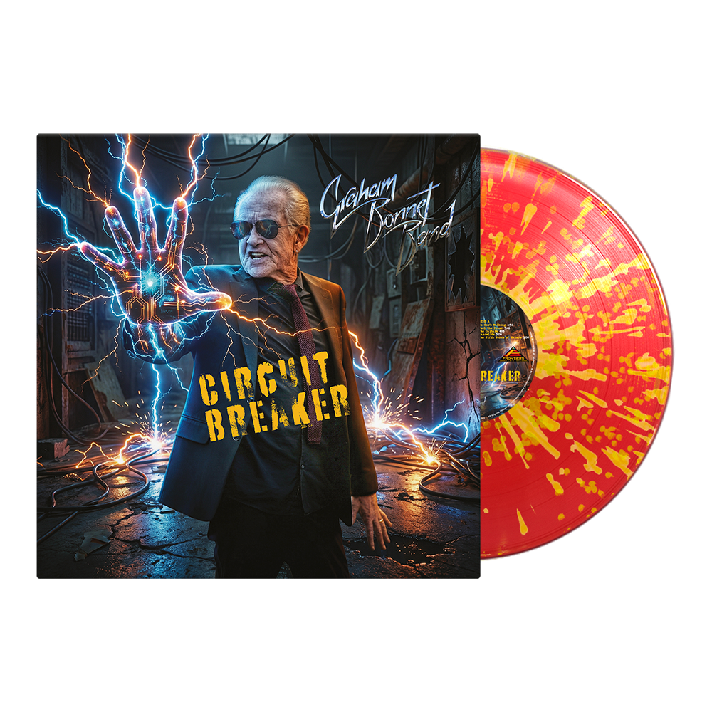 Graham Bonnet Band - Circuit Breaker - Red Yellow Splatter LP