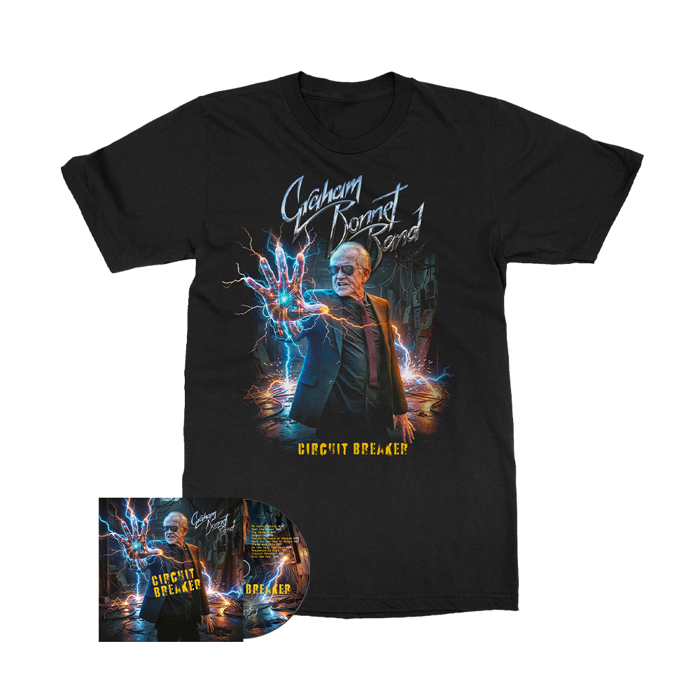 Graham Bonnet Band - Circuit Breaker - CD Merch Bundle