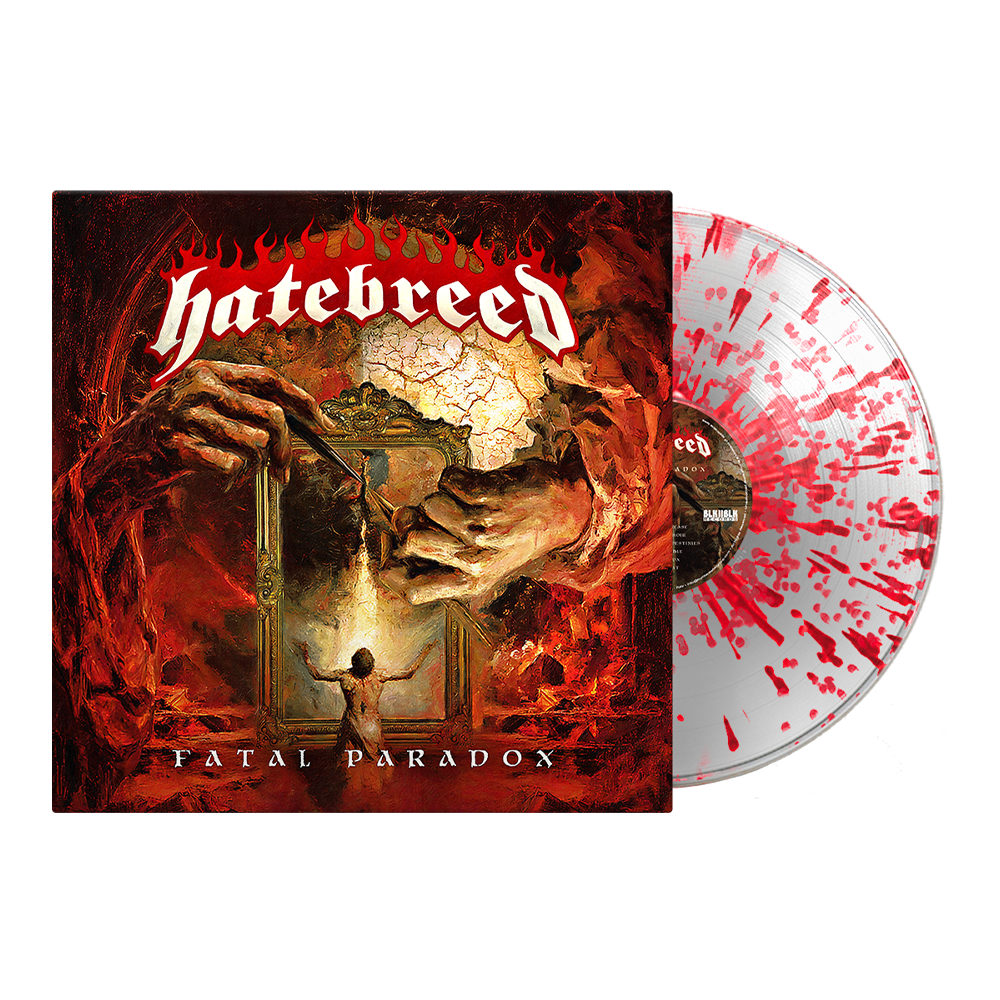 Hatebreed - Fatal Paradox - Crystal Red Splatter LP