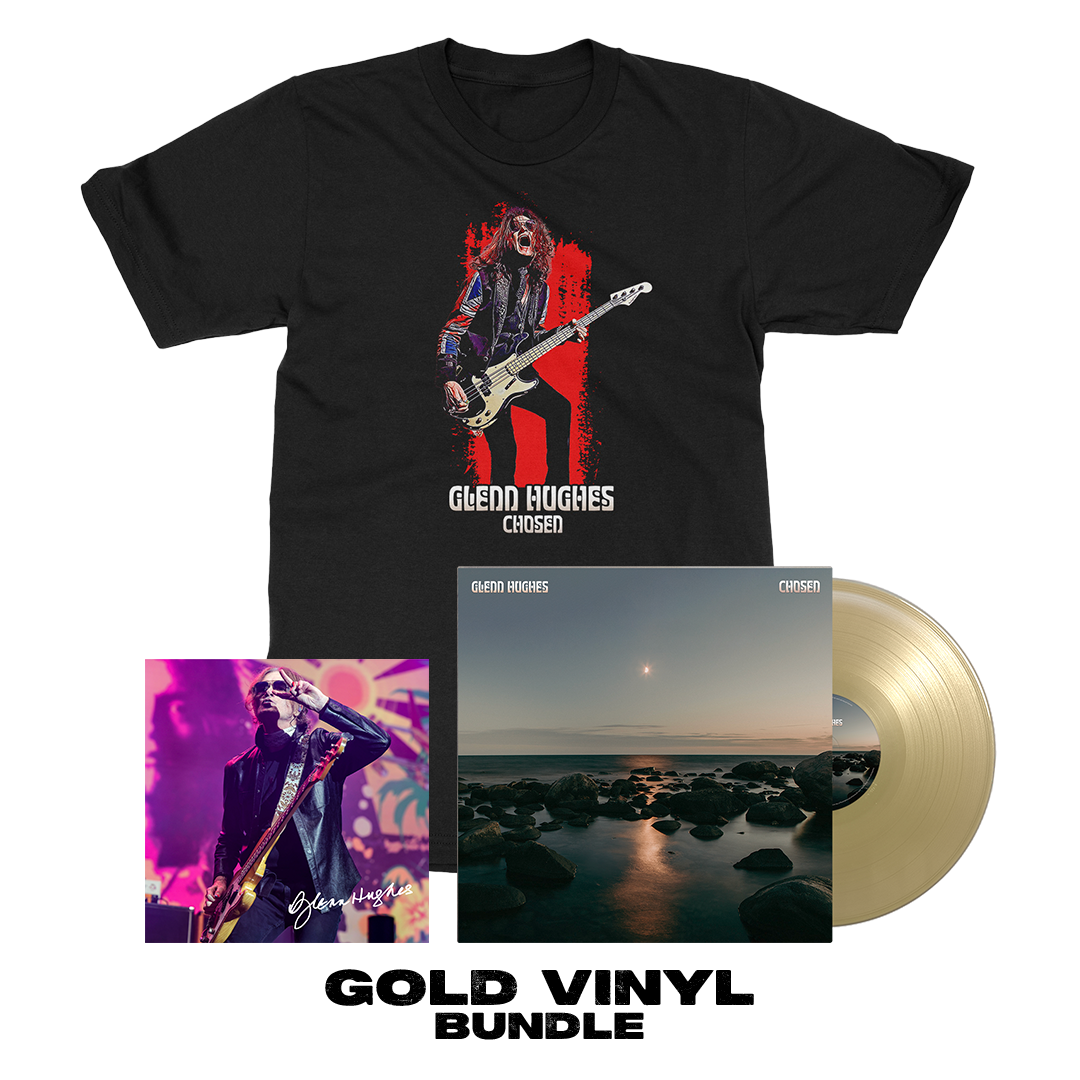 Glenn Hughes - Chosen - Gold Vinyl Bundle