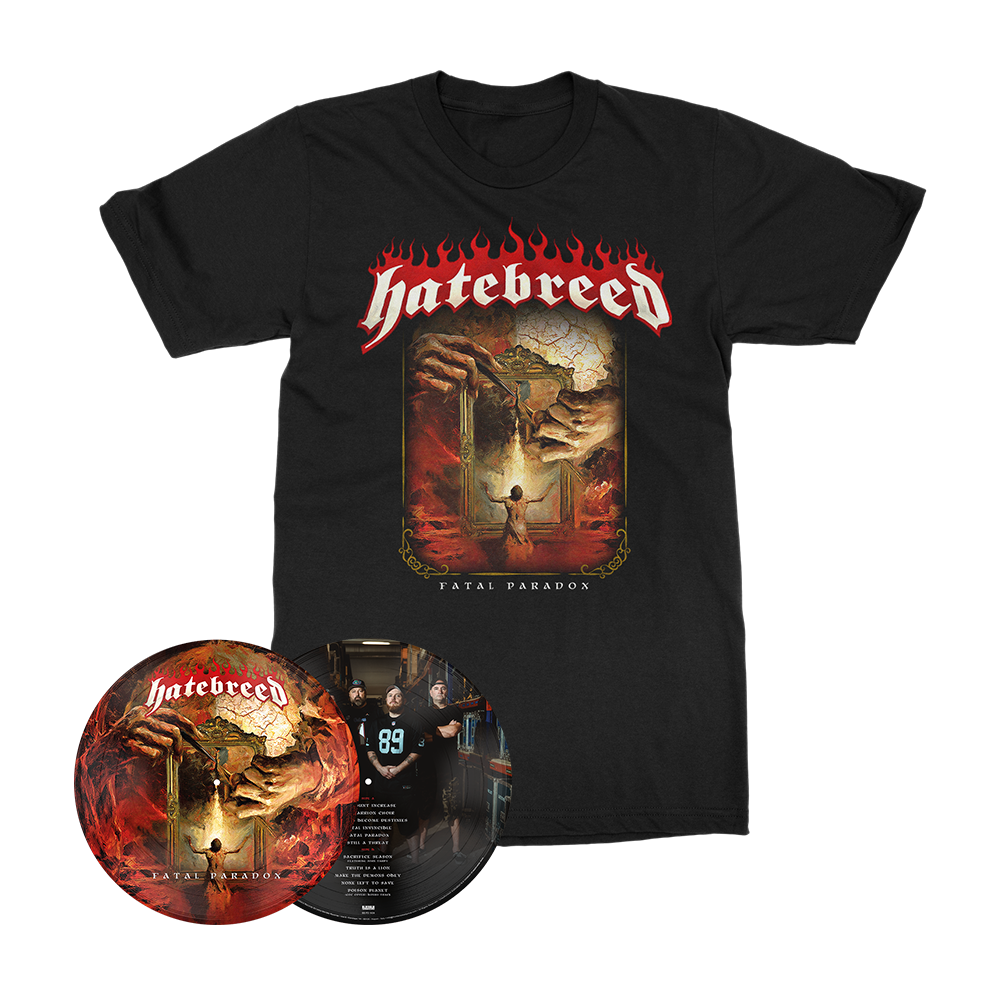 Hatebreed - Fatal Paradox - Picture Disc Vinyl Merch Bundle