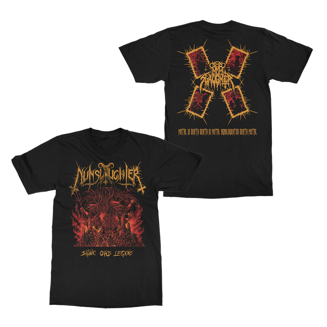 Nunslaughter - Satanic Chaos Legions - T-Shirt